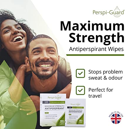Perspi-Guard® Antiperspirant Wipes 25pk | مناديل مضادة للتعرق 25 حبة