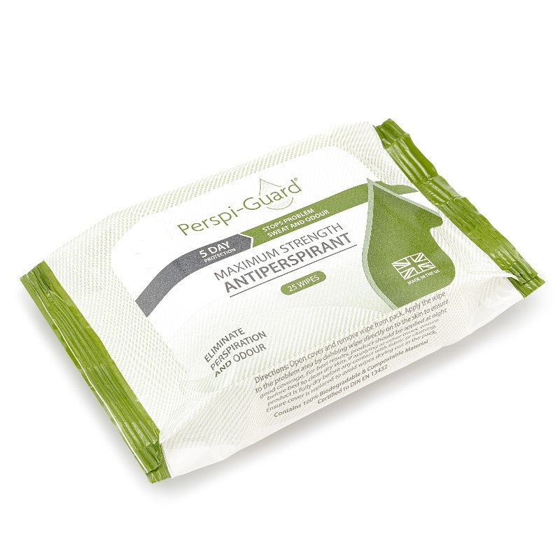 Perspi-Guard® Antiperspirant Wipes 25pk | مناديل مضادة للتعرق 25 حبة