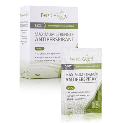 Perspi-Guard® Antiperspirant Wipes 7pk |  مناديل مضادة للتعرق 7 حبات